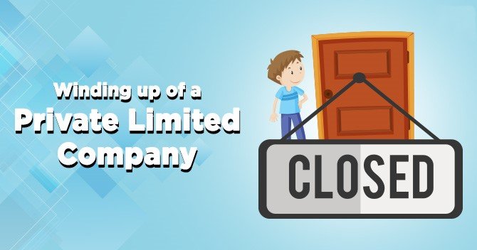 Winding of a private limited company